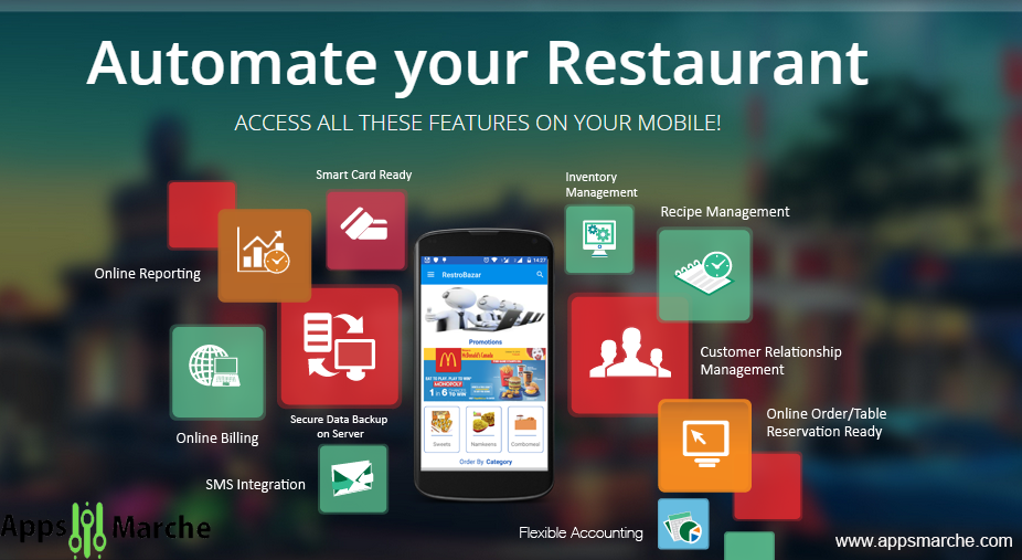 restaurant mobile app, mobile app builder,mobile app for restaurant