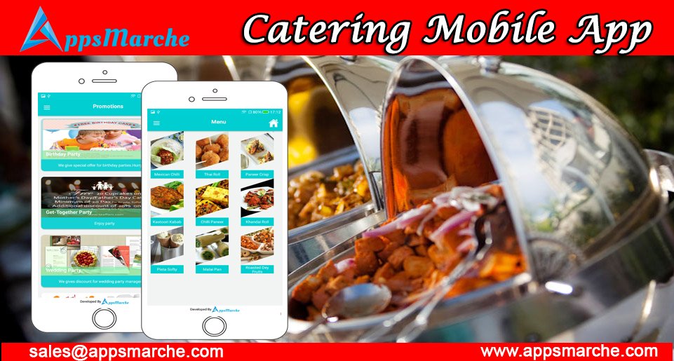 Get Top Catering Services With Catering Mobile App