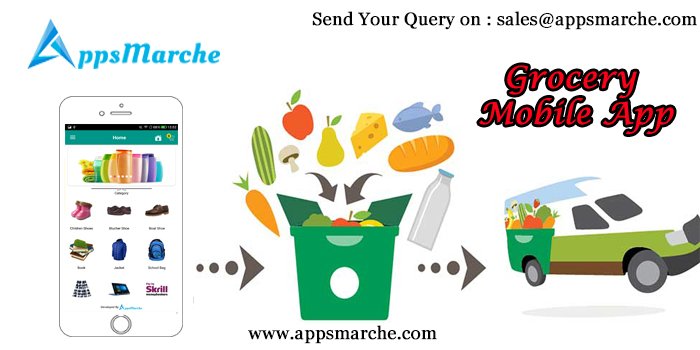 revolutionary appsmarche grocery mobile app, best grocery mobile app, retail management mobile app, retail business mobile app, retailer mobile app, app builder, mobile app builder, online apps market, customized mobile apps 